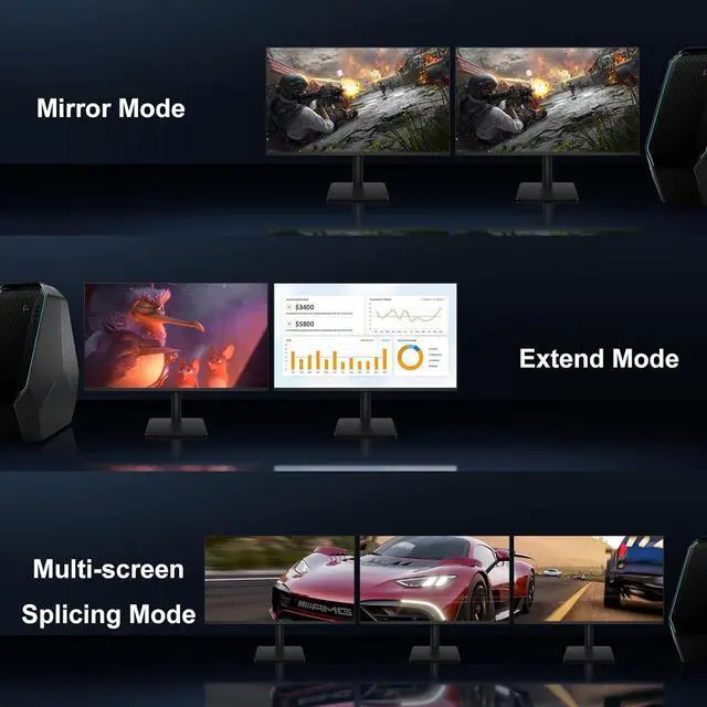 Alt view image 7 of 7 - 16K DisplayPort Cable 2.1 20 FT DP Cable[16K@60Hz 8K@120Hz 4K@240Hz 40Gbps] High Speed Gold-Plated DP to DP Cable for Gaming Monitor HDR/HDCP/FreeSync/G-Sync Monitor 4090 7900XTX