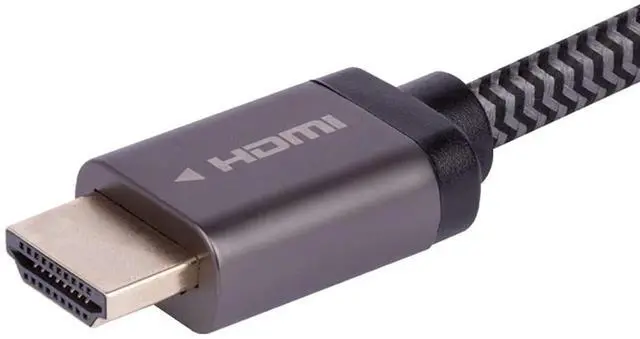 Alt view image 3 of 4 - 8K Certified Ultra High Speed HDMI Cable - Braided - HDMI 2.1 8K@60Hz 4K@120Hz 48Gbps HDR VRR CL2 In-Wall Rated 10ft Black