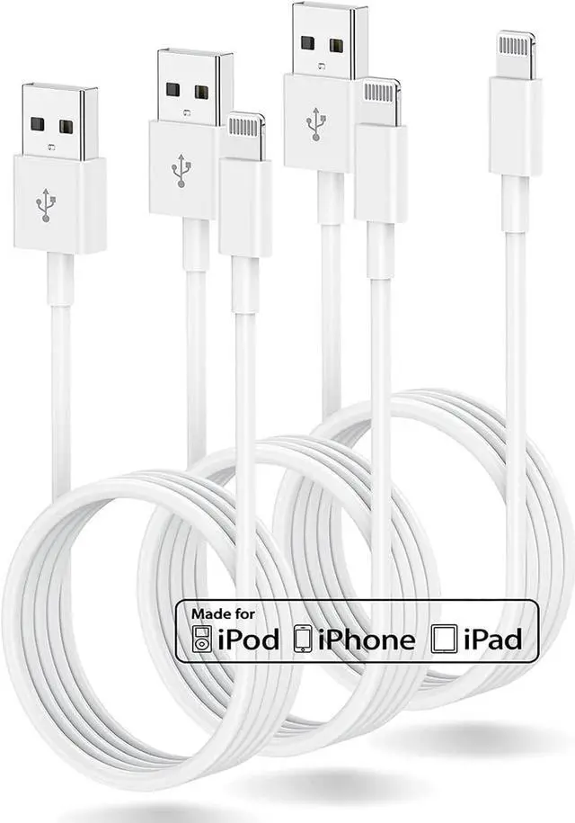 Main image of 3ft iPhone Charger Apple MFi Certified Apple Lightning to USB Cable 3 Feet Fast Apple Charging Cable Cord 3 Foot for iPhone 14 Pro Max/13/13 Mini/13 Pro/12/11 Pro/11/XS MAX/XR/8/7/6s/5S/iPad