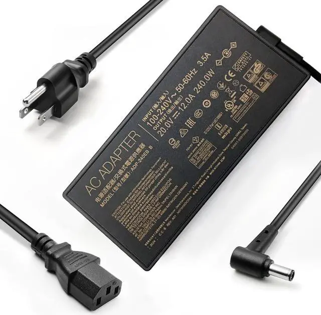 Main image of New Compatible with  ADP-240EB B 20V 12A 240W 6.0 x 3.7mm AC Adapter Notebook Charger ROG 15 GX550LXS RTX2080 Laptop Power Supply AD065G2Uz