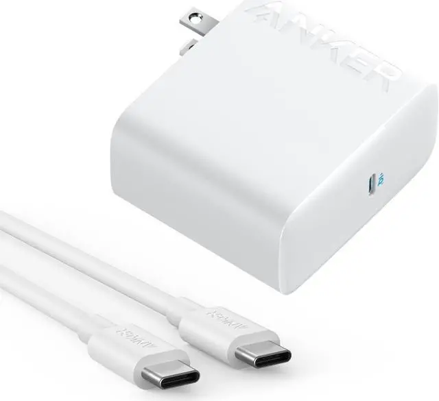 Main image of Mac Book Pro Charger 100W USB C Charger Compact and Foldable Fast Charger for MacBook Air  Galaxy iPad Pro and All USB C Devices 5 ft USB C to USB C Cable Included