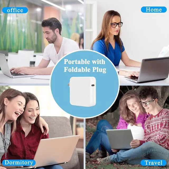 Alt view image 7 of 7 - ?MacBook Pro Charger 100W USB C Charger Compatible with MacBook Pro 16 15 14 13 Inch 2023 2022 2021 MacBook Air 13 13.6 15 Inch PD Fast Charging Work with 96W 87W 61W MacBook Charger Type C Charger