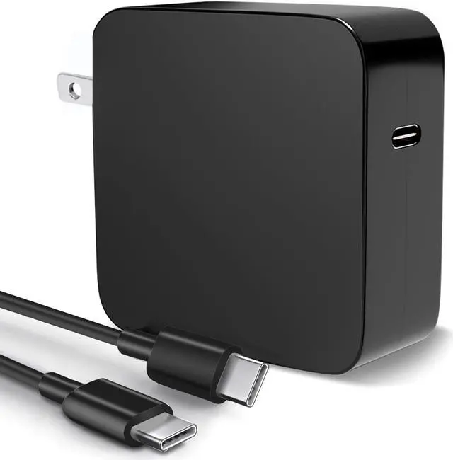 Main image of 65W USB C Charger Universal Laptop Charger Type C Replacement for Mac Book Pro/Air  Steam Steak Deck    HP DJI LG Gram  Laptops and Smart Phone Tablets