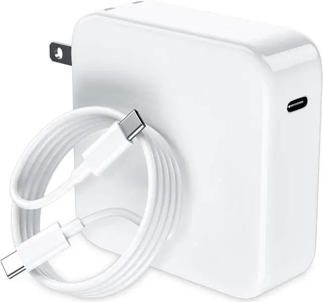Main image of Mac Book Pro Charger - 118W USB C Laptop Charger for MacBook Pro/MacBook Air 2022|2021|2020|2019|2018 Type-C PD Power Adapter for iPhone 15 Pro Max iPad Pro Air (with 6.6ft C-C Fast Charge Cable)