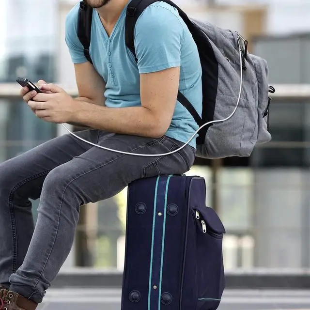 Alt view image 7 of 7 - iPhone Lightning Cable MFI Certified Portable & Smart USB-A to Lightning Charging Cable Fast  Charging Cord 4ft iPhone Charger Cord Compatible with iPhone | iPad | iPod - White