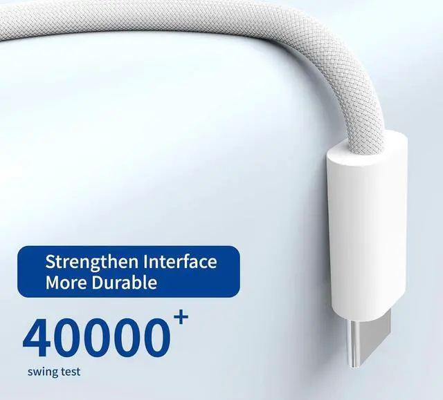 Alt view image 4 of 6 - 140W USB-C To Magnetic 3 Cable 6.6FT/2M Magnetic Charging Cable For MacBook Air 2024 M3 13/15inch MacBook Air 2022/2023 M2 MacBook Pro 2023 M2 Pro & Max 1416 MacBook Pro 2021 M1 & Max 1416