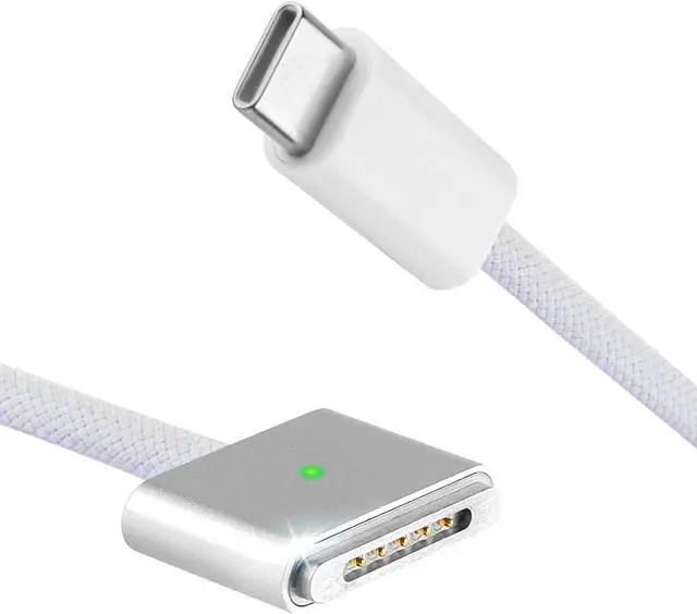 Main image of 140W Magnetic 3 Cable for MacBook Charging Cable USB-C to Magnetic 3 Cable Compatible with MacBook Air 2023/2022 (M2) MacBook Pro 2023 (M3 M2 14-16 inch) MacBook Pro 2021 (M1 14-16 inch)6.6FT