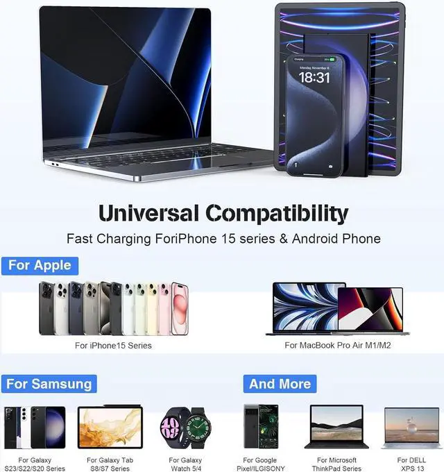 Alt view image 5 of 7 - USB C to USB C Cable 10ft for Apple 3-Pack 60W Long Braided iPhone 15/16 Charger Cord Type C to C Fast Charging Cable for iPhone 15/16 15/16 Pro 15/16 Pro Max 15/16 Plus MacBook iPad Pro