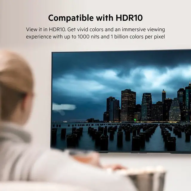 Alt view image 3 of 7 - HDMI to DisplayPort Adapter DisplayPort 1.2 to HDMI 2.0 Converter - Compatible with 4K 60fps HDR & HDR10 Monitors Projectors and HDTVs - Uni-Directional DisplayPort to HDMI Adapter Cable
