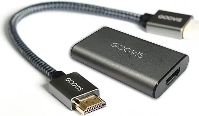 Main image of HDMI to Type-c Adapter Young Head-Mounted Display HD 4K Converter USB-c Portable Video Adapter Black