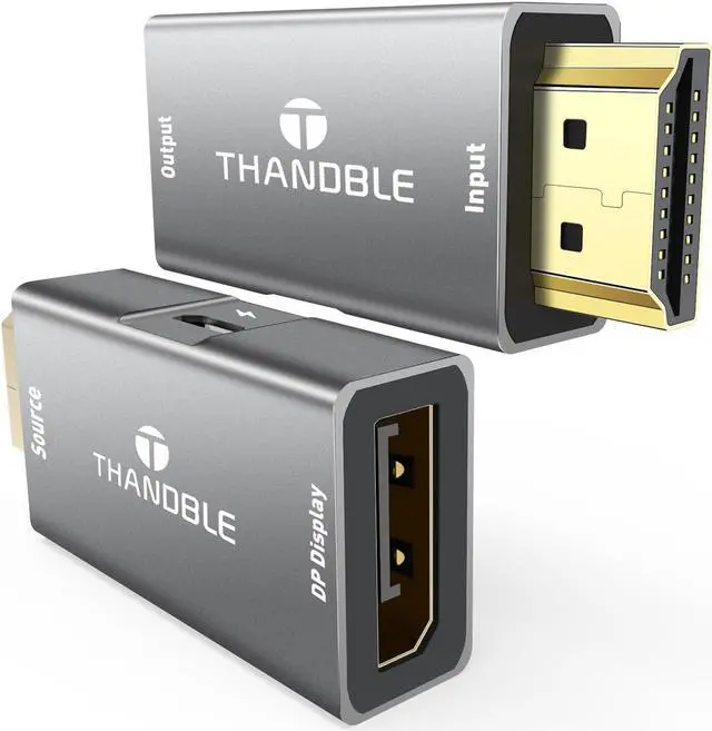 Main image of DisplayPort to HDMI Splitter for Multi Monitor Adapter HDMI Splitter Extended Display 1 in 3 Out MST Hub (4K@60Hz) for Extended or Cloned Display Mode DP to 3X HDMI Port with PC NVIDIA AMD