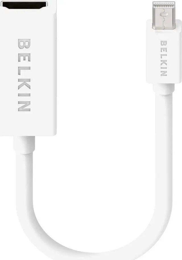 Alt view image 2 of 5 - Mini Displayport to HDMI Adapter White
