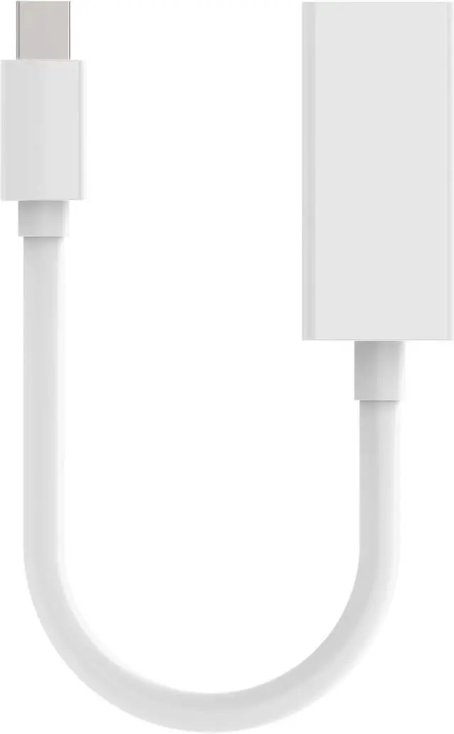 Alt view image 3 of 5 - Mini Displayport to HDMI Adapter White