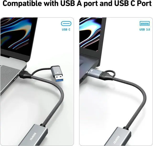 Alt view image 4 of 7 - Video/Audio Capture Card Supporting Full HD 1080P 60FPS for Streaming Recording Gaming Compatible with Switch PS4 PS5 Xbox Work with PC/Windows/Mac OS