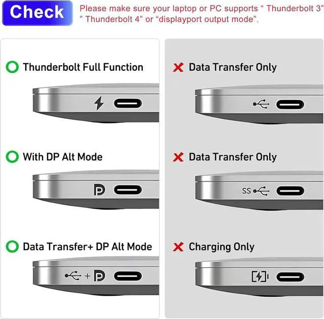 Alt view image 3 of 7 - USB C to HDMI Adapter 4K@60Hz USB-C to HDMI Cable Thunderbolt to HDMI USBC to HDMI Converter Type C to HDMI Adapter Compatible with iPhone 15 MacBook Galaxy  Chromebook etc. (2 Pack)