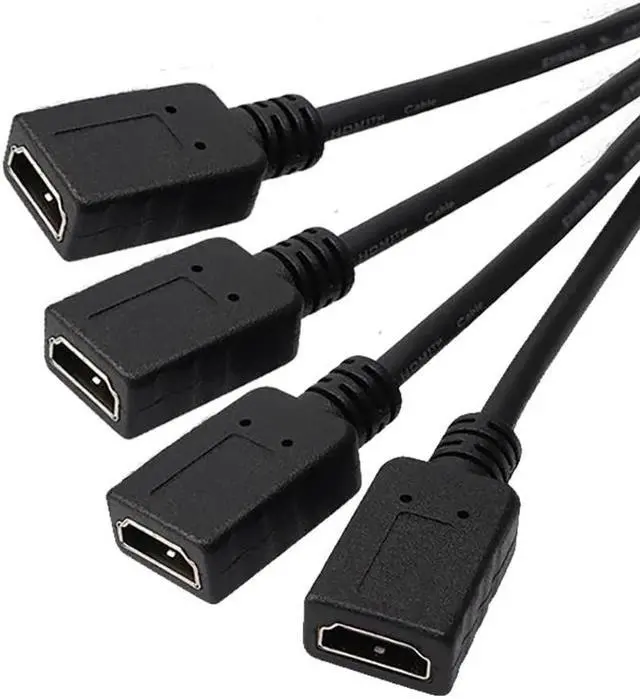 Alt view image 4 of 7 - VHDCI Breakout Cable&Adapter-VHDCI(SCSI 68Pin) M to 4-Port HDMI AF Splitter Breakout Cable for NVIDIA and VisionTek Graphics Cards