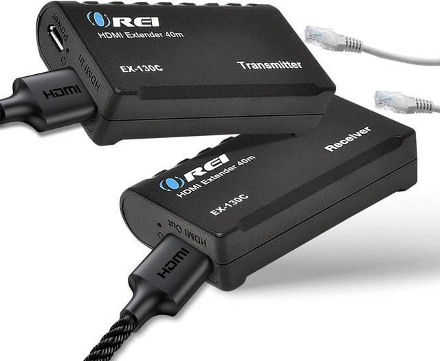 Main image of OREI 1080p HDMI Extender Over Ethernet up to 131 Feet - 1080@60Hz HDMI 1.4 HDCP 1.4, Over CAT6/7 Cable- Power Over Cable (EX-130C)