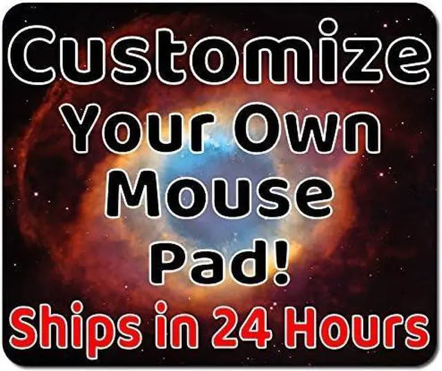 Main image of Personalized Mouse Pad - Add Pictures Text Logo or Art Design and Make Your Own Customized Mousepad. Each Custom Mouse Mat Comes in a Colorful Gift Bag. Personalized Your Gaming Mousepad