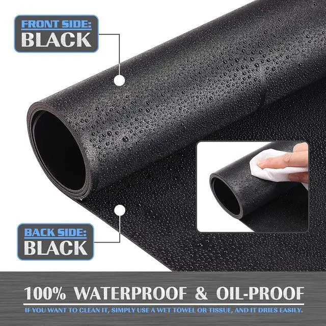 Alt view image 3 of 6 - Leather Desk Mat Large Office Desk Pad Computer Desk Mat Laptop Mat for Desk Desk Protecor Mat Desktop Mat Desk Writing Pad Desk Blotter Pad Desk Cover Mat (31.5x15.7 Black)