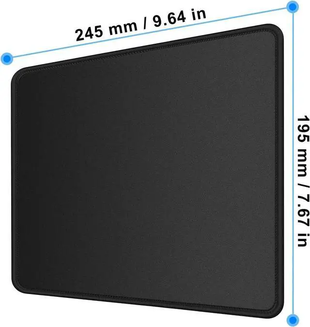 Alt view image 3 of 6 - Cats Galore Mouse Pad Square Anti-Slip Rubber Mousepad Premium-Textured Mouse Mat Cute Office Mouse Pads for Women Men Computer Laptop