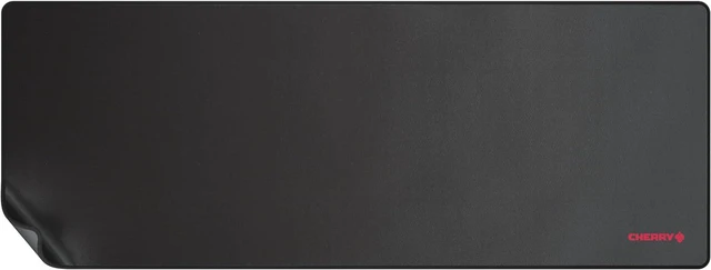 Main image of MP 2000 Premium Mouse Pad in XXL (31.50 x 13.78 x 0.20) Smooth Fabric Surface for Precision Sewn Edges Non-Slip Bottom Rollable Comfortable Black