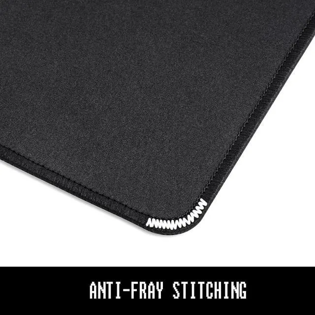 Alt view image 4 of 6 - Mouse Pad 30% Thicker Black Computer Mousepad Anti-Slip Rubber Mouse Mat with Stitched Edges for Gaming Office Laptop PC Women & Men 8 x 10 Inch Thick 5mm Modern Design Square