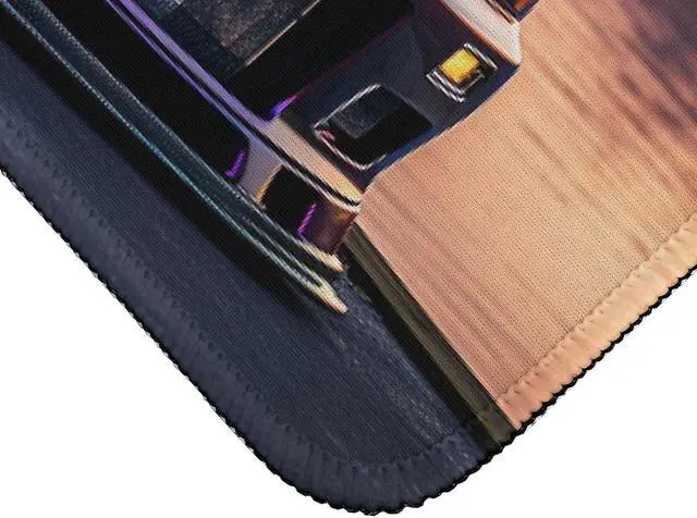 Alt view image 7 of 7 - JDM Car R34 Large Mouse Pad Japanese Car Purple Sea Cool Desk Mat Computer Accessories Gaming Office Organizers Supplies Decor Essentials Keyboard Pads for Desk Rubber 30x60cm