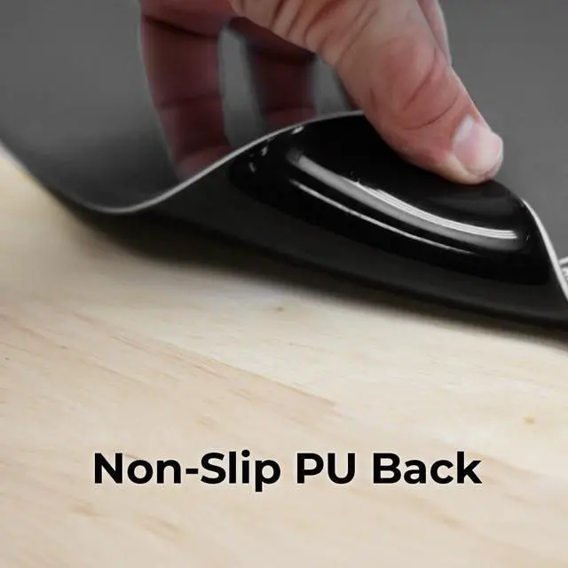 Alt view image 6 of 7 - Ergonomic Mouse Pad Wrist Support - Comfortable Mouse Pad Wrist Rest - Wrist Relief Gel Mousepad - Non-Slip Base Aesthetic Mousepad for Gaming Home Office - Perfect for Computer Laptop