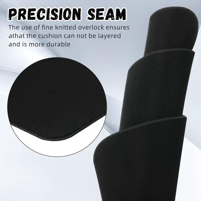 Alt view image 2 of 6 - 50 Pack Mouse Pad Bulk Computer Mouse Pad Gaming Mousepad for Computers Laptop Back to School Office Graduation Gifts with Non Slip Rubber Base(7.09 x 8.66 Inch Black)