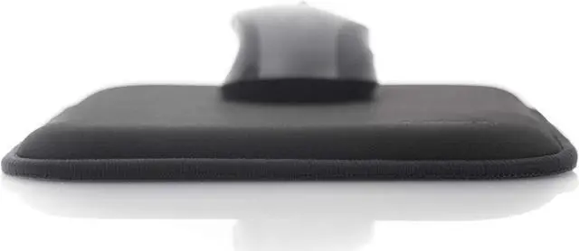 Alt view image 6 of 6 - USA Ver 2 The Cushioned Mouse Pad Ergonomic Wrist Rest Support Pillow Comfort Pressure Relieving Performance Surface Stitched Edges - (8inch x 9inch) The Office Small Version 2