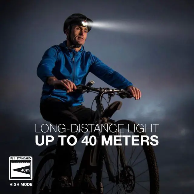 Alt view image 6 of 7 - Universal+ LED Headlamp (2-Pack) IPX4 Water Resistant Headlamps Bright Head Light for Outdoors Camping Running Storm Survival LED Light for Emergencies (Batteries Included)