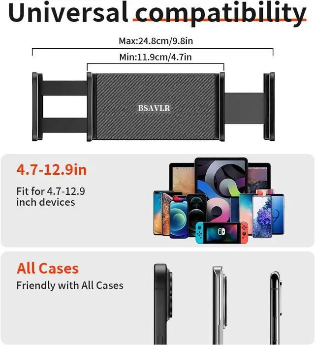 Alt view image 5 of 7 - Tripod Stand for Ipad Gooseneck 69 Floor Stand for Tablet Floor Stand for iPad Tripod with 360° Rotating Mount for Mini Air Pro Kinde and All 4.7-12.9 Tablet and Phone ?