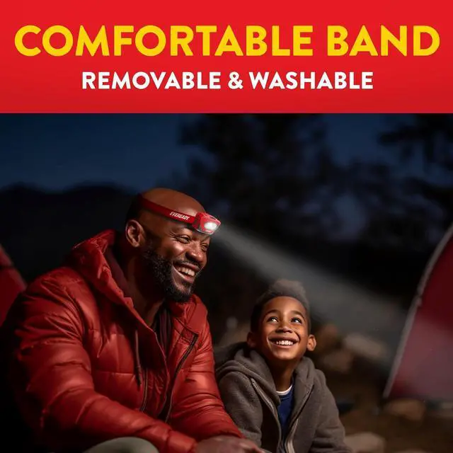 Alt view image 5 of 7 - X200 LED Rechargeable Headlamps (2-Pack) Super Bright IPX4 Water Resistant Head Lights for Running Camping Emergency Outdoors (USB Cable Included)