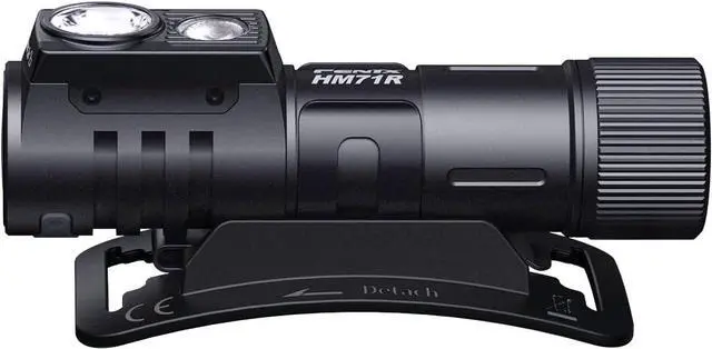 Alt view image 2 of 7 - Fenix HM71R Headlamp, 2700 Lumen Super Bright USB-C Rechargeable Spot Light Flood Light L-Shape 90 Degree Right Angle Flashlight Industrial Grade with LumenTac Organizer