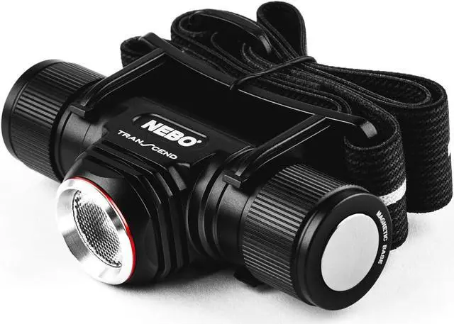 Main image of Transcend 1000-Lumen Headlamp Flashlight And Cap Light USB Rechargeable LED Head Lamp For Camping Hiking Fishing with 5 Light Modes Adjustable Reflective Head Strap IPX7 Waterproof Black