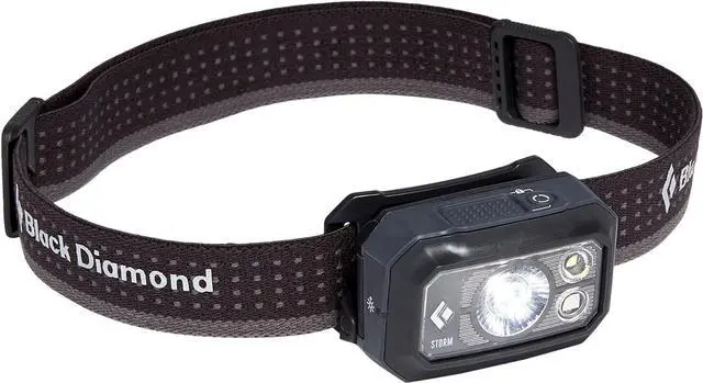 Main image of Storm 400 LED Headlamp, Waterproof and Dimmable Battery Powered Headlamp for Camping, Hiking, Hunting, Fishing, Work with Red Light Headlamp Mode, Graphite