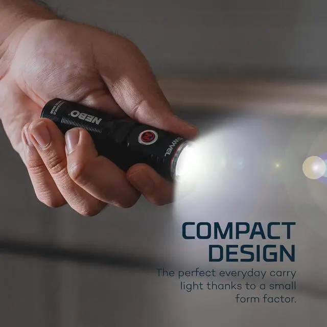 Alt view image 3 of 6 - SWYVEL 1000 Lumen USB Wireless Rechargeable Aluminum Flashlight: Compact 90 Degree Rotating Swivel Head Work Light 5 Light Modes Pocket Clip Magnetic Base for Hands-Free Lighting -Black