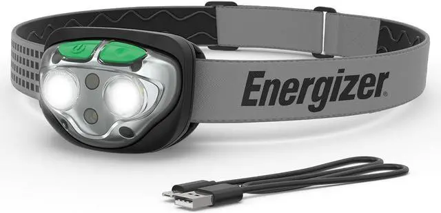 Main image of Energizer LED Rechargeable Headlamp Flashlight, 15-Hour Run Time, 400 Lumens (Charging Cable Included)