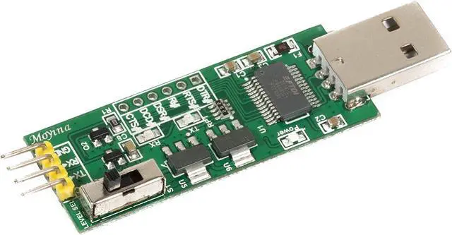 Main image of USB to TTL Serial Converter Adapter 1.8V 3.3V 5V FT232RL for Development Projects with Windows Mac Linux