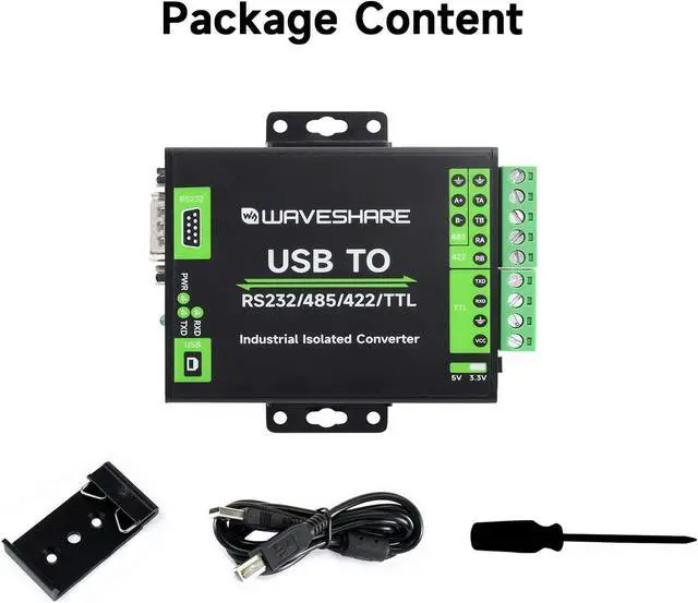 Alt view image 2 of 7 - FT232RNL USB to RS232/485/422/TTL Interface Converter Industrial Isolation
