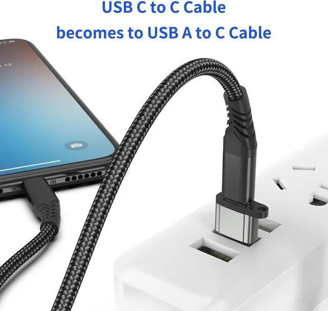 Alt view image 3 of 5 - USB-A to USB-C Adapter 3-Pack Gold-Plated USB Type C to USB A Converter Compatible with  iPhone 15 Pro/Max iPad  CarPlay USB C to A Adaptor for Car