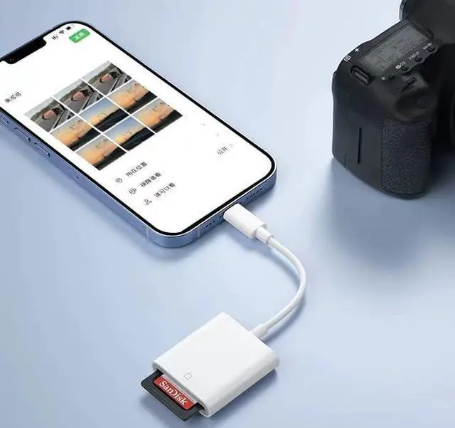 Alt view image 3 of 7 - for Apple 30pin Female to USB 3.1 Type-C USB-C Sync Data Charging Adapter Cable Cell Phone OTG Adapters USB Cables Accessories White 30 Pin to USB C 21cm