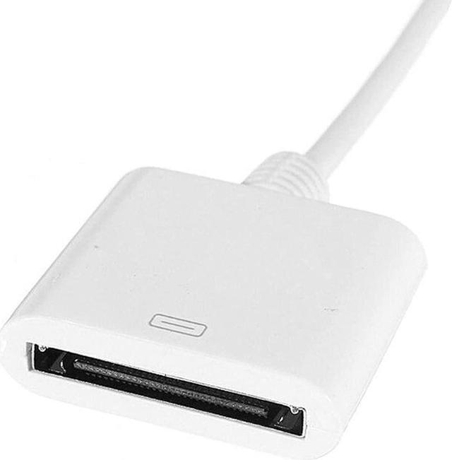 Alt view image 2 of 4 - for Apple 30pin Female to USB 3.1 Type-C USB-C Sync Data Charging Adapter Cable Cell Phone OTG Adapters USB Cables Accessories Cables and InterconnectsWhite