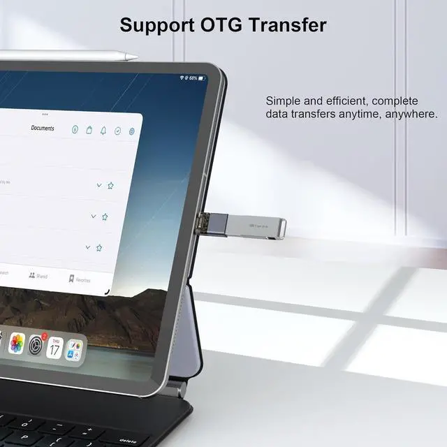 Alt view image 6 of 7 - USB to USB C Adapter with C Male to 3.0 Female Charger 4Pack iPhone 16 15 Pro Max Charger Thunderbolt 4 OTG Converter for MacBook iPhone 14 13 Apple Watch 10 9 8 S24 S23 22 iPad Air AirPods