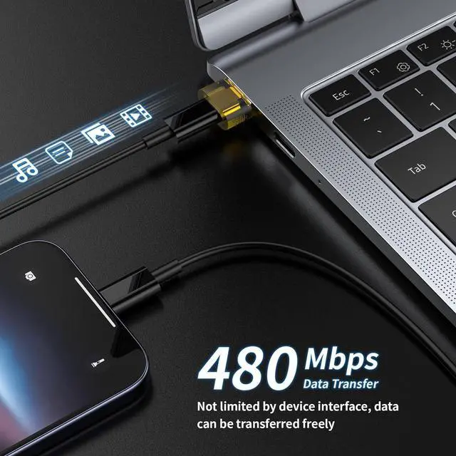 Alt view image 5 of 6 - 20 Pack USB to USB C Adapter Type C Female to A Male Charger Converter Compatible with Apple Watch Ultra iWatch 8 7 iPhone 15 14 Pro Max Plus iPad 9 10 Air 5 Mini 6 Car Samsung Galaxy S23 S24 (Yellow)