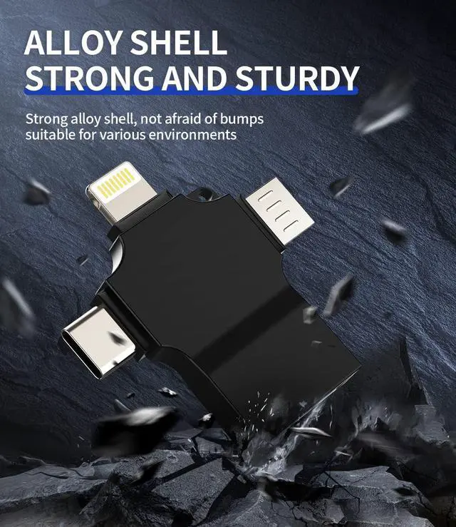 Alt view image 6 of 7 - USB C to USB Adapter OTG A Female Micro Lightning Type Male Converter Accessorie Camera Card Reader Mouse Keyboard Midi Flash Drive Compatible for Samsung Ipad LG Thunderbolt Android