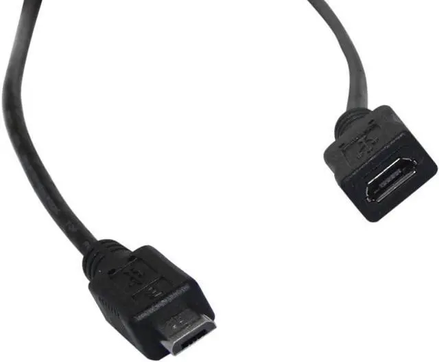 Alt view image 2 of 3 - 6 inch USB Micro Male to Female OTG Extension Cable