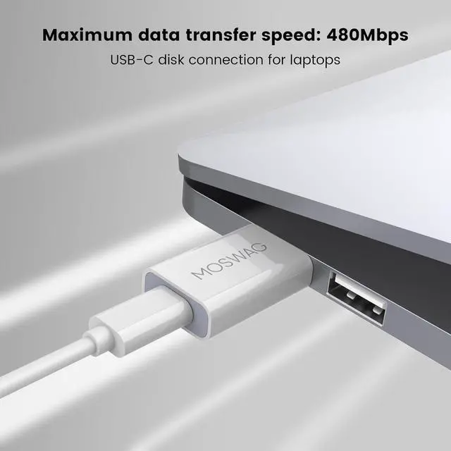 Alt view image 6 of 6 - USB-C Female to USB-A Male Adapter
