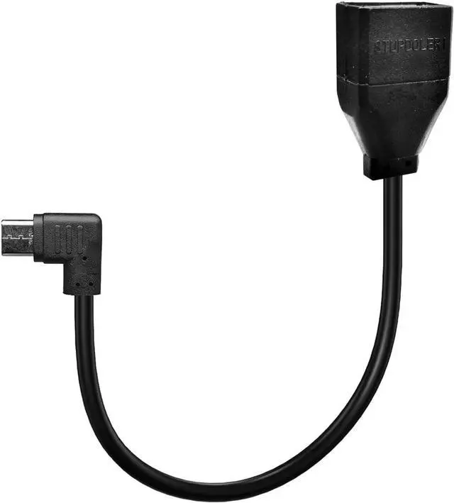 Alt view image 3 of 7 - 2 Articles USB C to USB Adapter Type C OTG Cable USB 2.0 Type C (USB-C) Male to USB Type A Female OTG Adapter Cable - 25CM (90 Degree USB C to A Up/Down) (OTGCMLE)