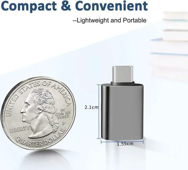 Alt view image 5 of 7 - Lightning to USB C Adapter for iPhone 16/16 Pro/16 Pro Max/iPhone15/15 Pro  Galaxy Google Pixel Nintendo Switch USB Type C to Lightning Cable Connector for iPhone 16/15 Charger-4 Pack